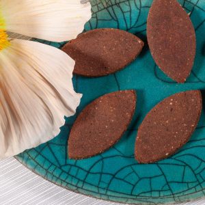 Choco-Tonka biscakes: 100% natural, vegan, gluten free, no added sugar 80g